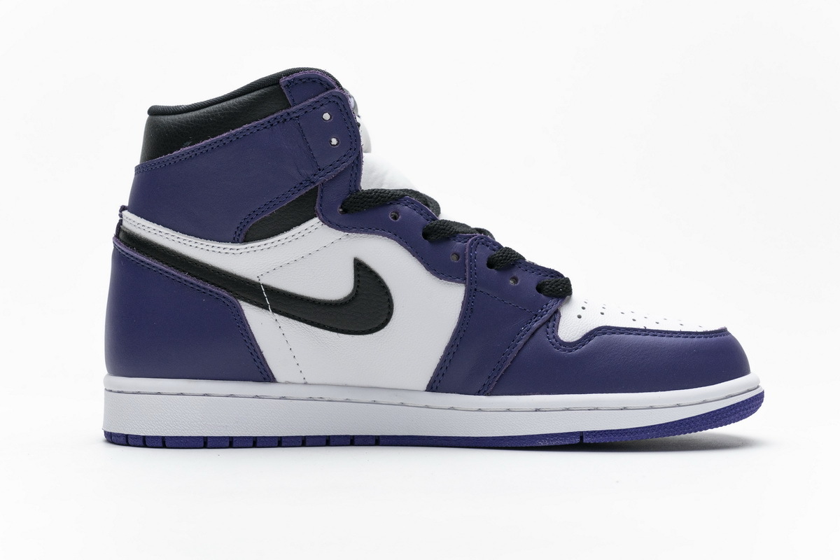 LJR Air Jordan 1 Retro High Court Purple White 555088-500