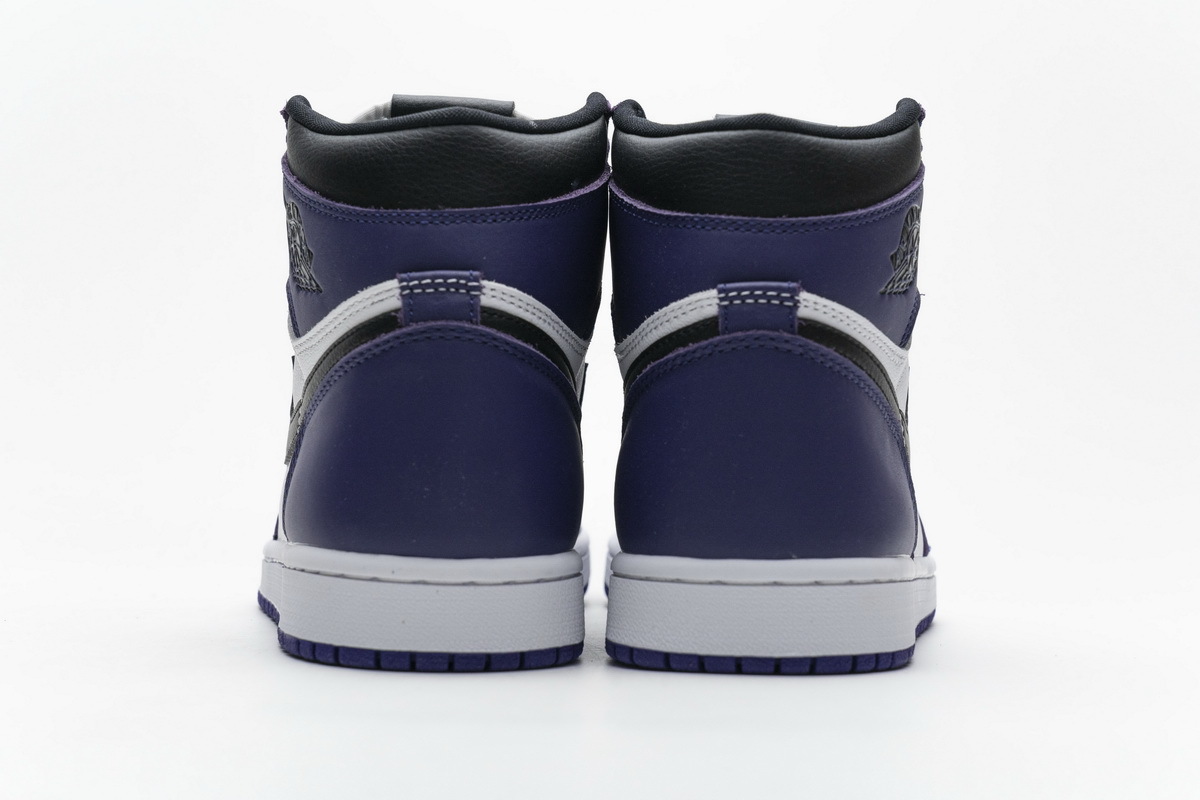LJR Air Jordan 1 Retro High Court Purple White 555088-500