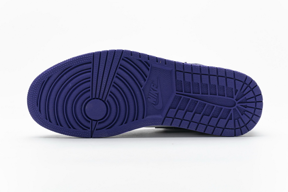 LJR Air Jordan 1 Retro High Court Purple White 555088-500