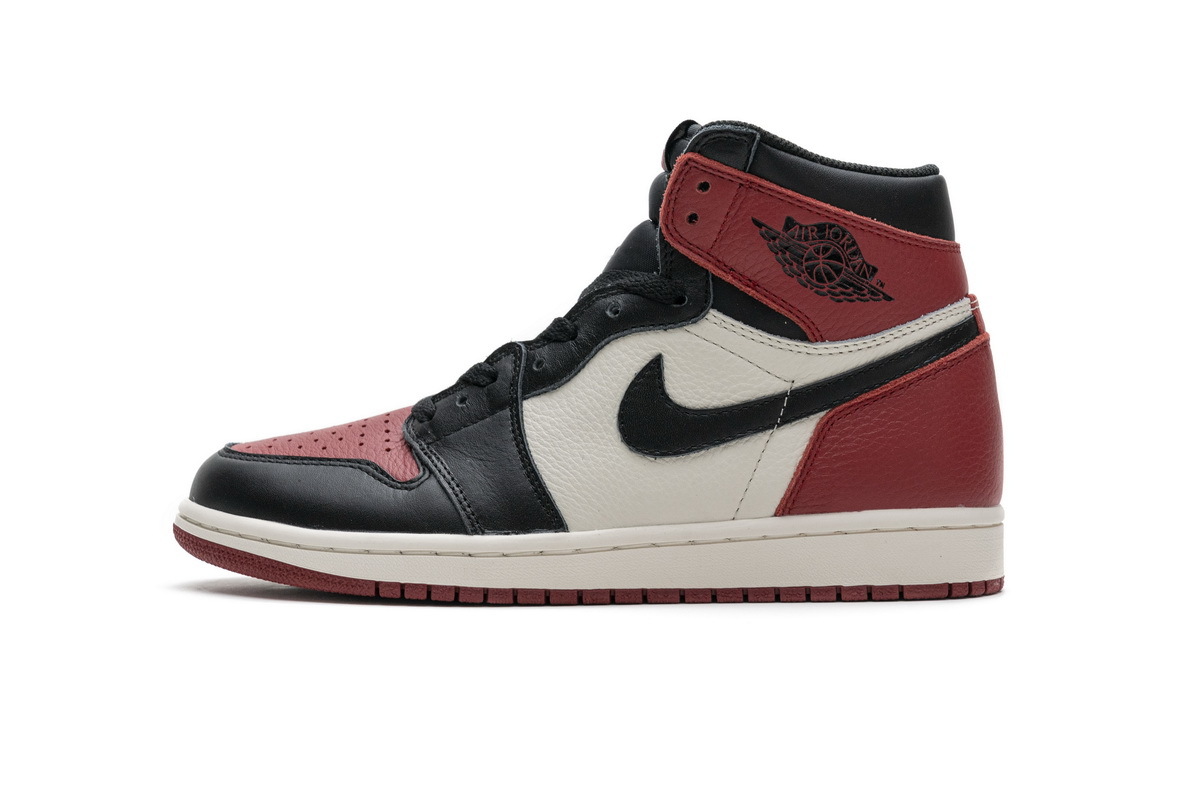 LJR Air Jordan 1 Retro High Bred Toe 555088-610