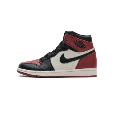 LJR Air Jordan 1 Retro High Bred Toe 555088-610 01