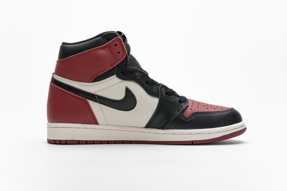 LJR Air Jordan 1 Retro High Bred Toe 555088-610