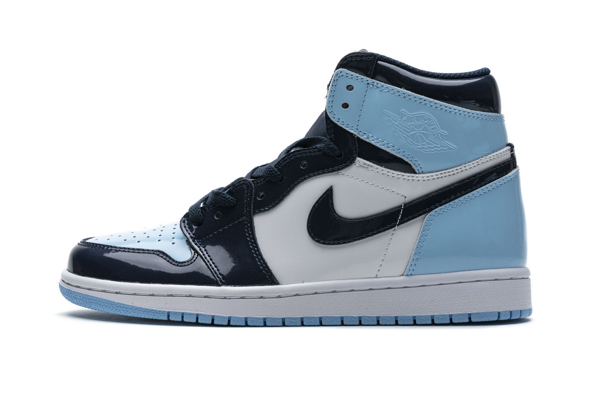 LJR Air Jordan 1 Retro High UNC Patent CD0461-401