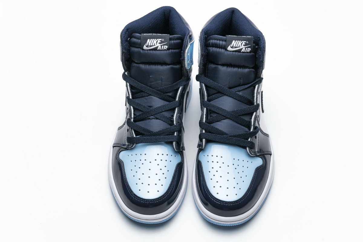 LJR Air Jordan 1 Retro High UNC Patent CD0461-401