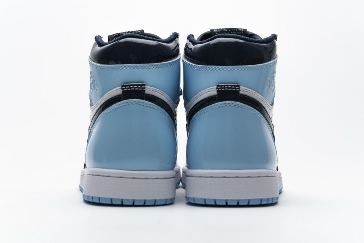 LJR Air Jordan 1 Retro High UNC Patent CD0461-401