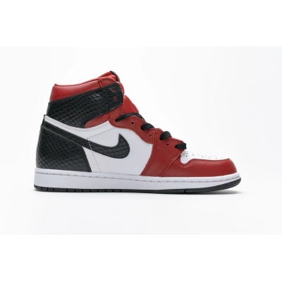 LJR Air Jordan 1 Retro High Satin Snake Chicago CD0461-601 02