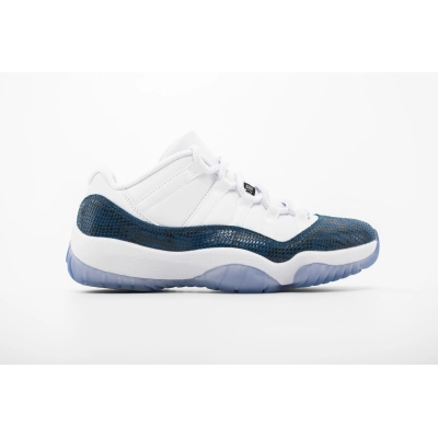 LJR Air Jordan 11 Retro Low Snake Navy CD6846-102 02