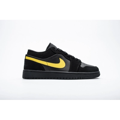 LJR Air Jordan 1 Low Black Gold 553558-071  02