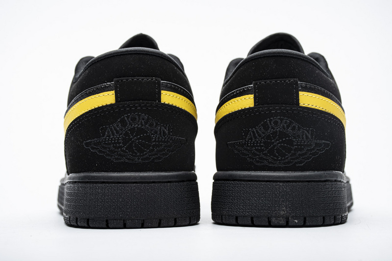 LJR Air Jordan 1 Low Black Gold 553558-071 