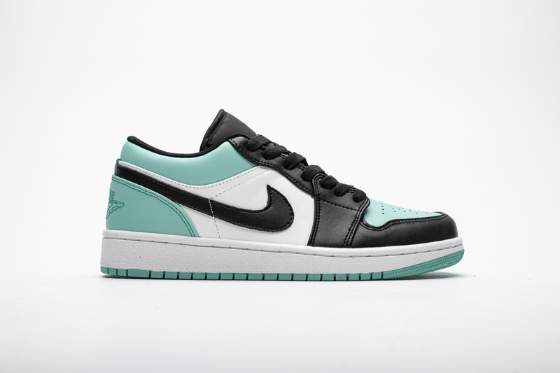 LJR Air Jordan 1 Low Emerald Toe 553558-117