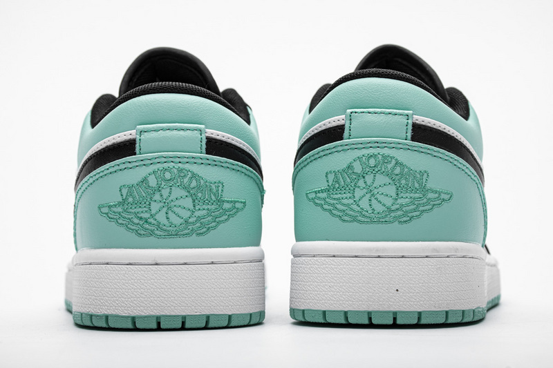 LJR Air Jordan 1 Low Emerald Toe 553558-117