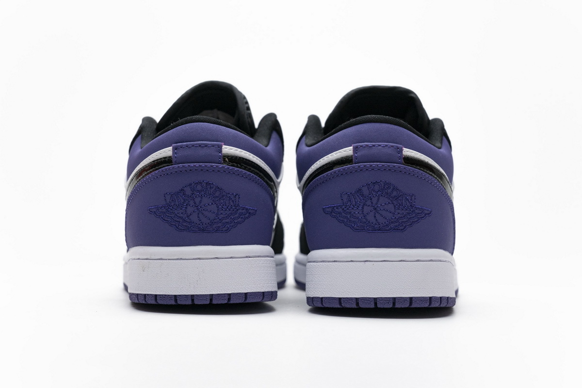 LJR Air Jordan 1 Low Court Purple 553558-125