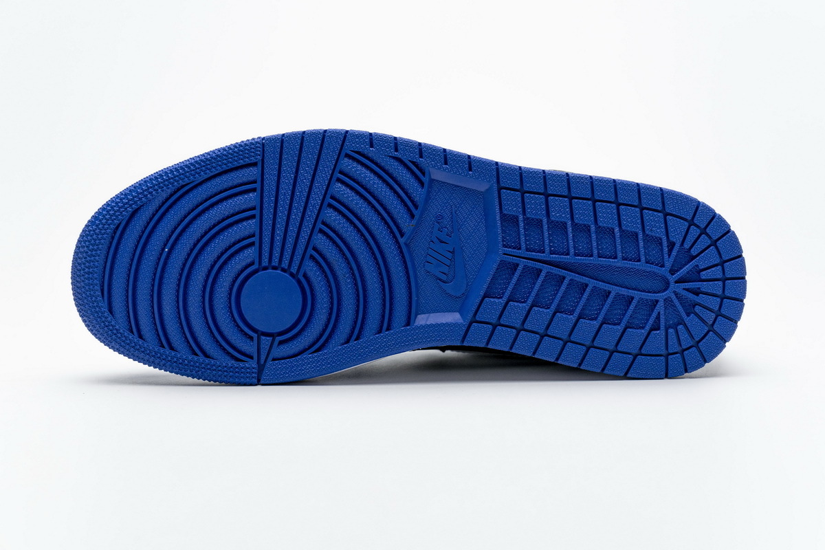 LJR Air Jordan 1 Low Hyper Royal Orange Peel 553558-401