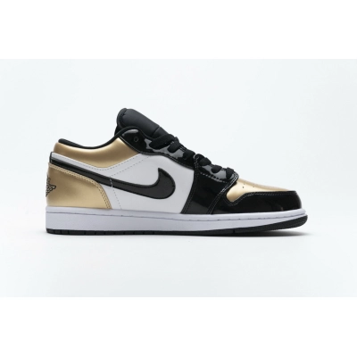 LJR Air Jordan 1 Low Gold Toe CQ9447-700 02