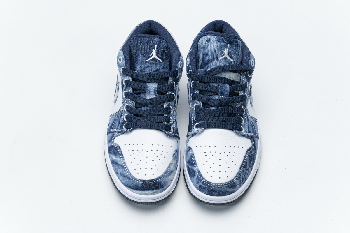 LJR Air Jordan 1 Low Washed Denim CZ8455-100
