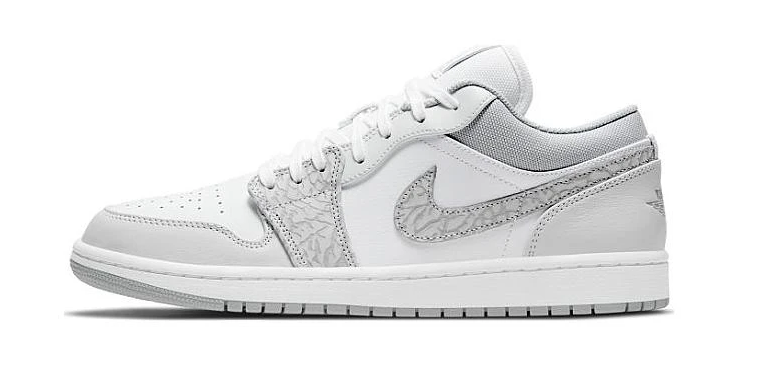 LJR Air Jordan 1 Low PRM Smoke Grey Elephant DH4269-100