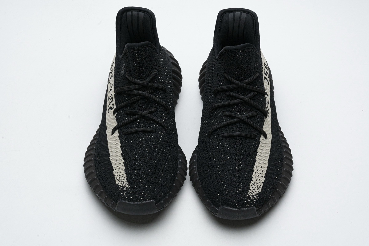 LJR adidas Yeezy Boost 350 V2 Core Black White BY1604