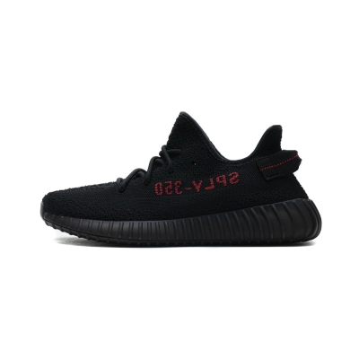 LJR adidas Yeezy Boost 350 V2 Black Red CP9652 01