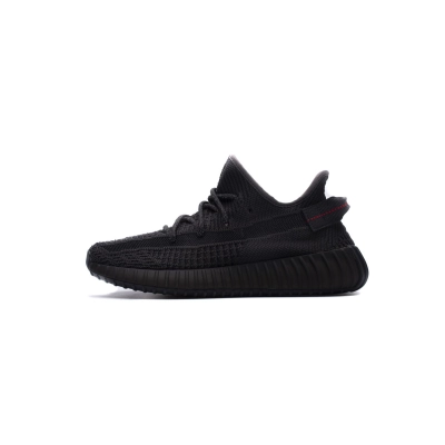 LJR adidas Yeezy Boost 350 V2 Black FU9006 01
