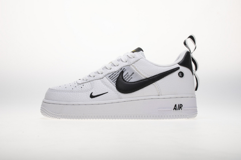 LJR Air Force 1 Low Utility White Black AJ7747-100