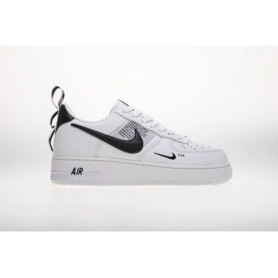 LJR Air Force 1 Low Utility White Black AJ7747-100 02