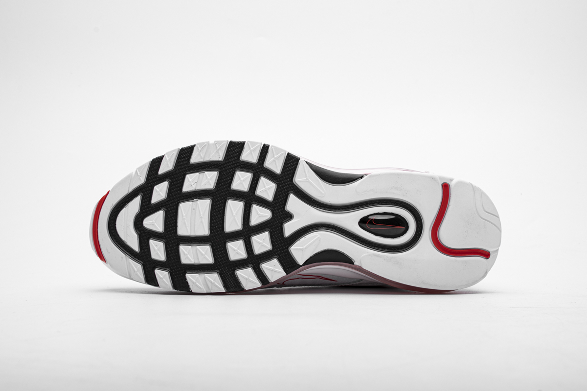 LJR Air Max 97 Sketch Logo White Black Red CK9397-100