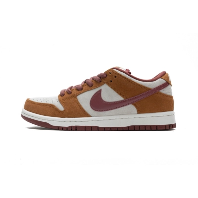 LJR Nike SB Dunk Low Pro Dark Russet Cedar BQ6817-202 01