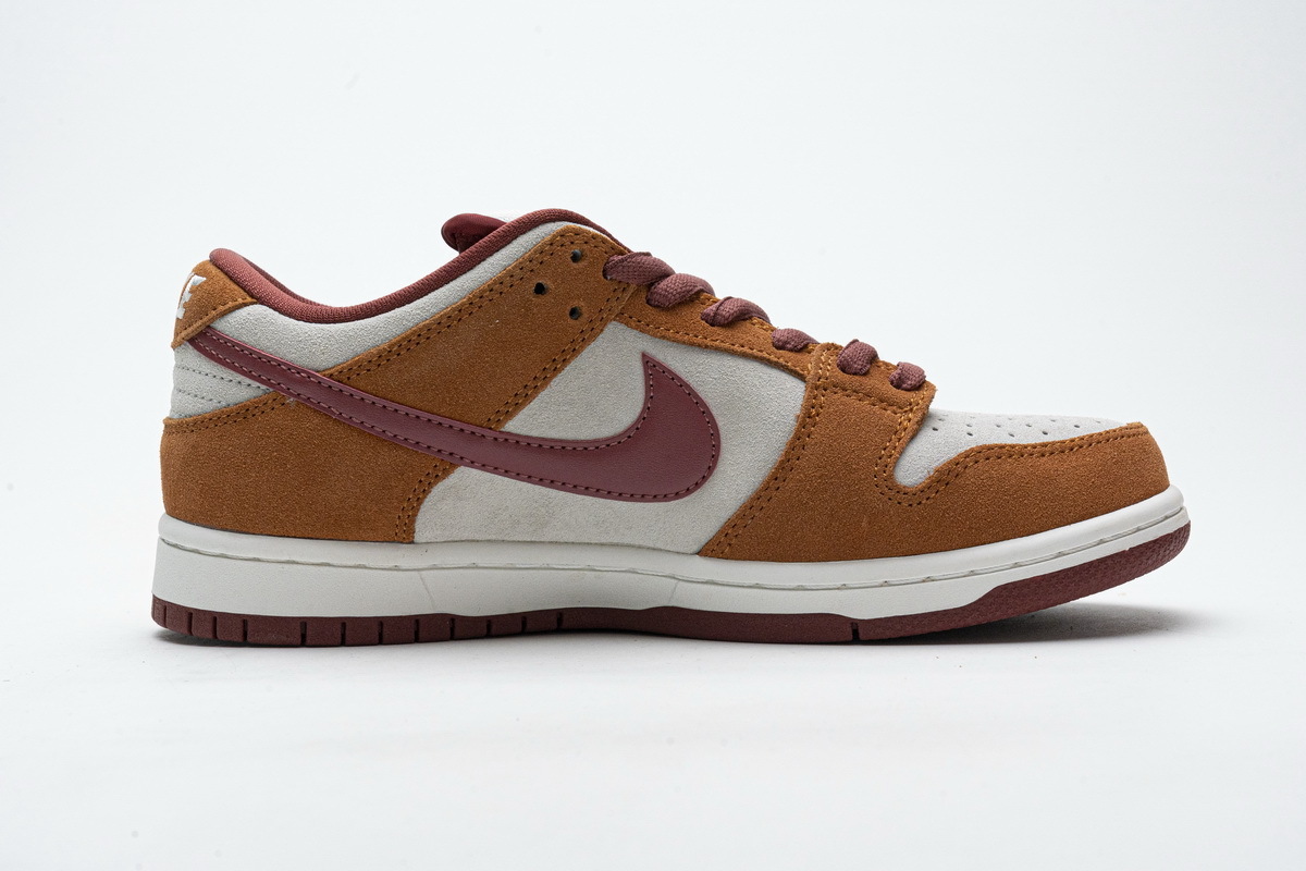 LJR Nike SB Dunk Low Pro Dark Russet Cedar BQ6817-202