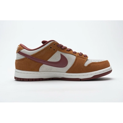LJR Nike SB Dunk Low Pro Dark Russet Cedar BQ6817-202 02