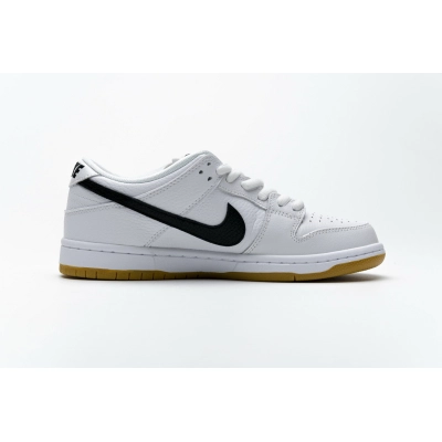LJR Nike SB Dunk Low Orange Label White Black CD2563-100 02