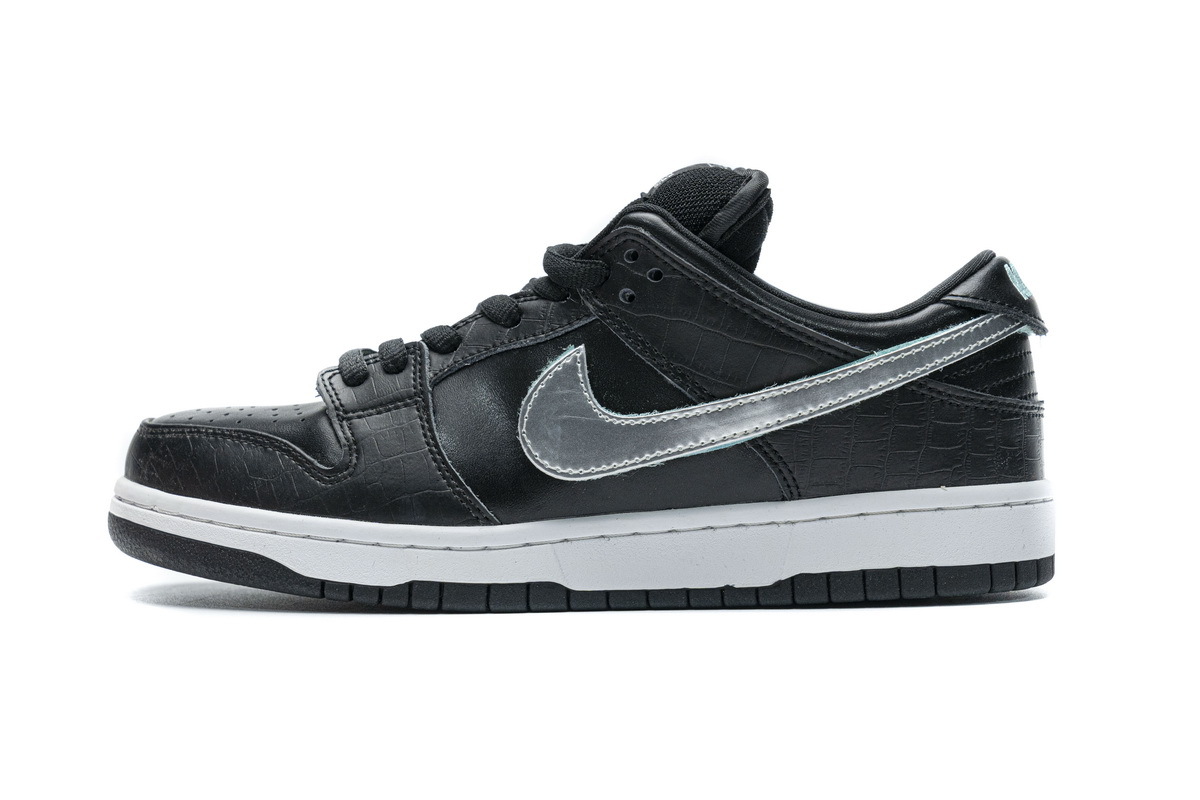LJR Nike SB Dunk Low Diamond Supply Co Black Diamond BV1310-001