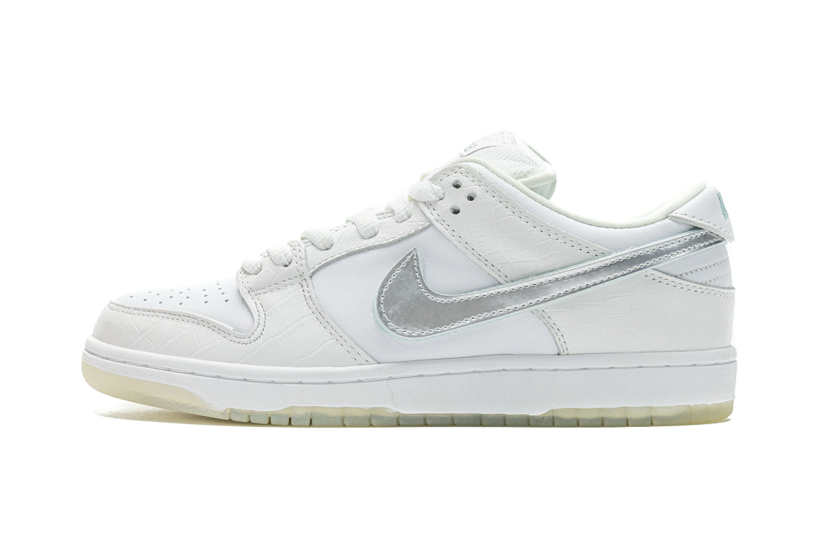 LJR Nike SB Dunk Low Diamond Supply Co White Diamond BV1310-100
