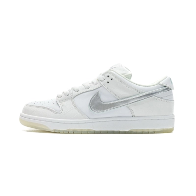 LJR Nike SB Dunk Low Diamond Supply Co White Diamond BV1310-100 01
