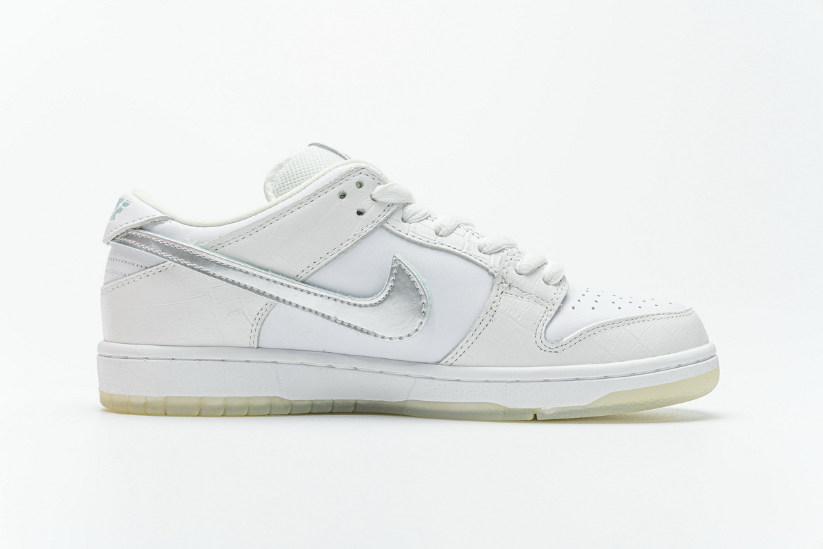 LJR Nike SB Dunk Low Diamond Supply Co White Diamond BV1310-100