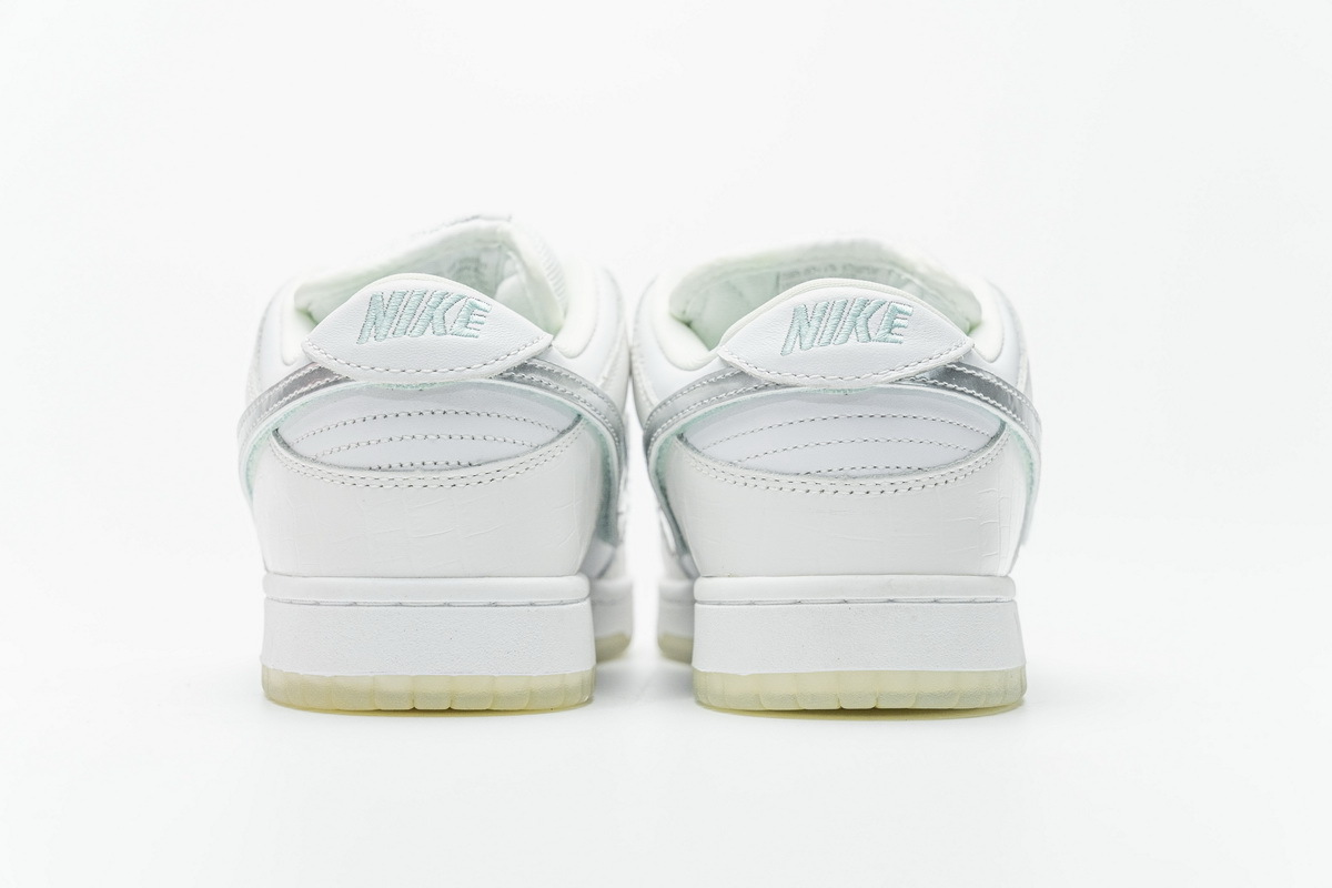 LJR Nike SB Dunk Low Diamond Supply Co White Diamond BV1310-100