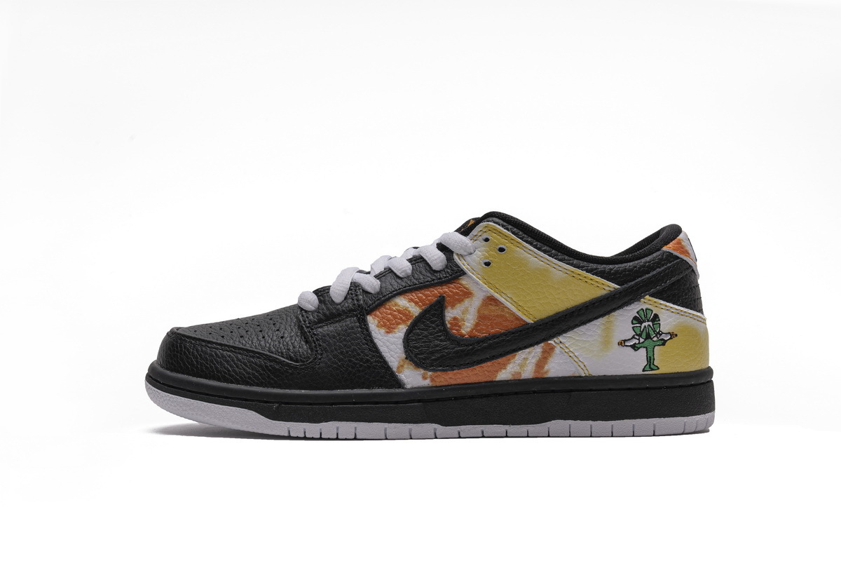 LJR Nike SB Dunk Low Raygun Tie-Dye Black BQ6832-001