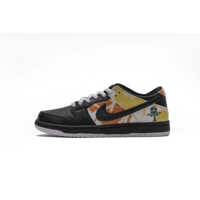 LJR Nike SB Dunk Low Raygun Tie-Dye Black BQ6832-001 01