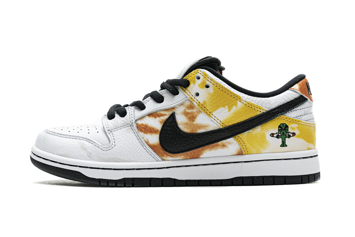 LJR Nike SB Dunk Low Raygun Tie-Dye White BQ6832-101