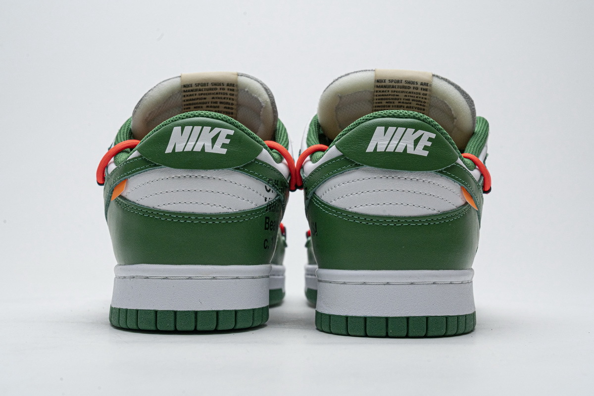 LJR Nike Dunk Low Off-White Pine Green  CT0856-100
