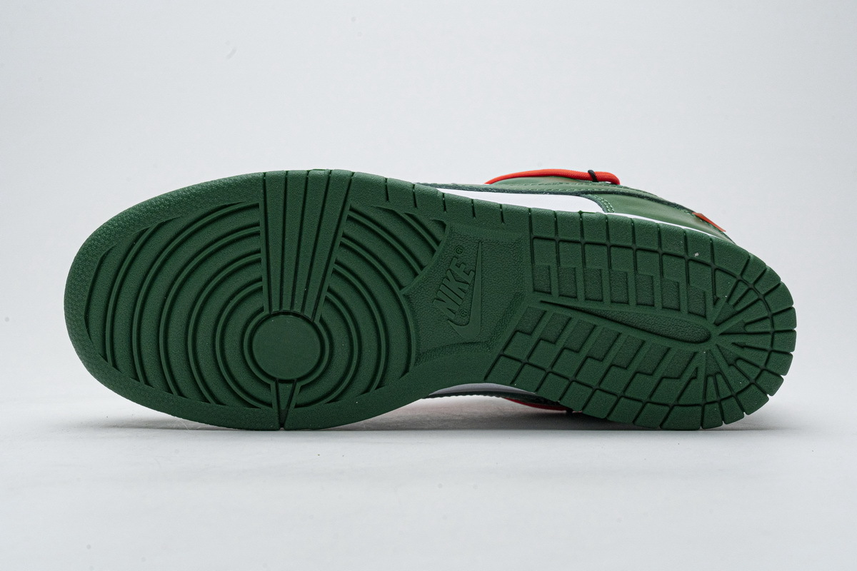LJR Nike Dunk Low Off-White Pine Green  CT0856-100