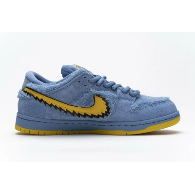 LJR Nike SB Dunk Low Pro QS“ Blue Bear” x Grateful Dead CJ5378-400  02