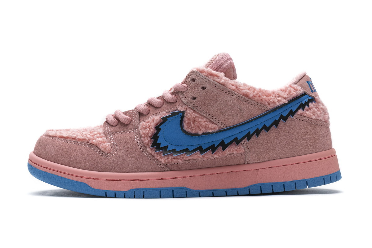 LJR Nike SB Dunk Low Pro QS “Pink Bear” x Grateful Dead  CJ5378-600 