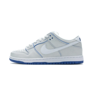 LJR Nike SB Dunk Low Premium White Game Royal CJ6884-100 01