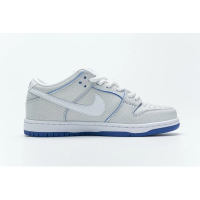 LJR Nike SB Dunk Low Premium White Game Royal CJ6884-100 02