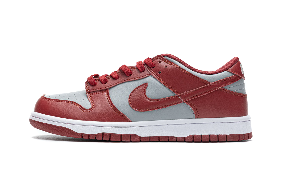 LJR Nike Dunk Low Retro Medium Grey Varsity Red UNLV DD1391-002