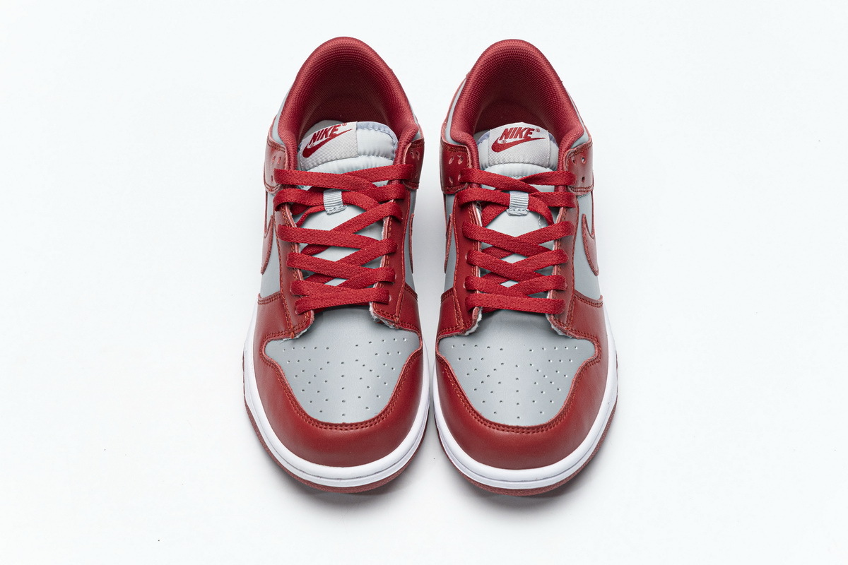 LJR Nike Dunk Low Retro Medium Grey Varsity Red UNLV DD1391-002