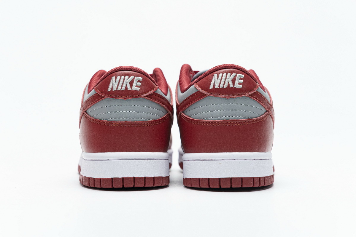 LJR Nike Dunk Low Retro Medium Grey Varsity Red UNLV DD1391-002