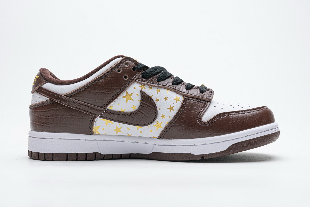 LJR Nike SB Dunk Low Supreme Stars Barkroot Brown DH3228-103