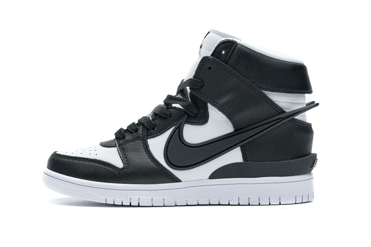 PK God Nike Dunk High Ambush Black White CU7544-001