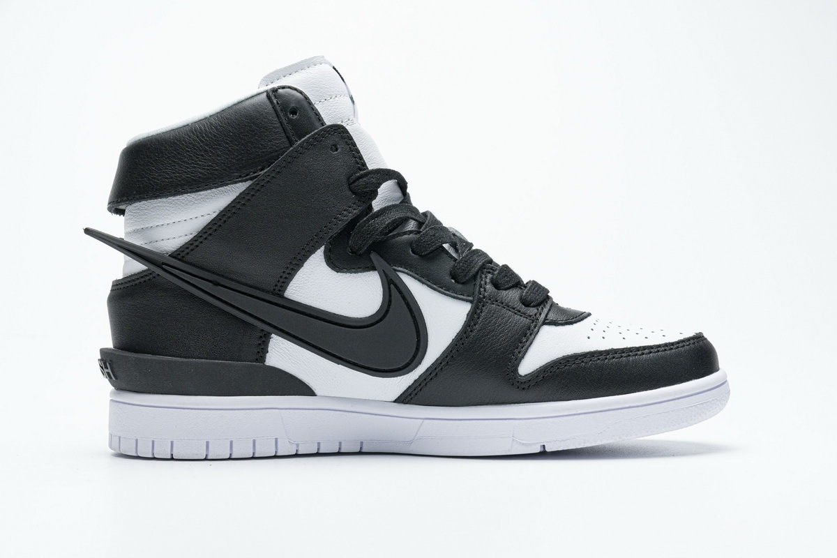 PK God Nike Dunk High Ambush Black White CU7544-001